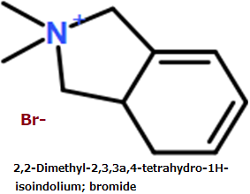 CAS#2,2-Dimethyl-2,3,3a,4-tetrahydro-1 H-isoindolium; bromide
